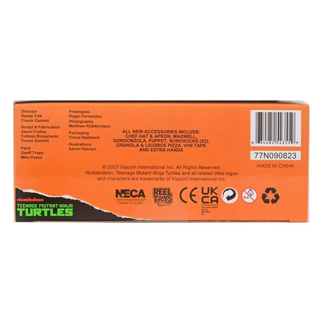 Teenage Mutant Ninja Turtles (Zeichentrickserie von 1987) Actionfigur Ultimate Michelangelo (VHS) 18 cm