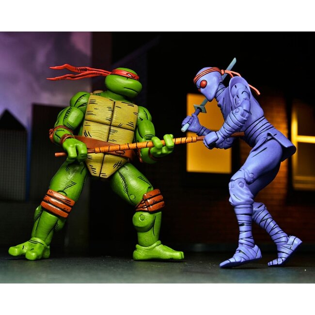 Teenage Mutant Ninja Turtles (Mirage Comics) 4-Pack Action Figures Leonardo, Raphael, Michelangelo, Donatello 18 cm