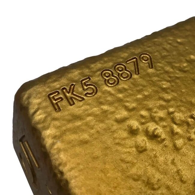 James-Bond-Requisite, 1/1 Goldfinger-Fort-Knox-Barren, 25 cm, limitierte Auflage