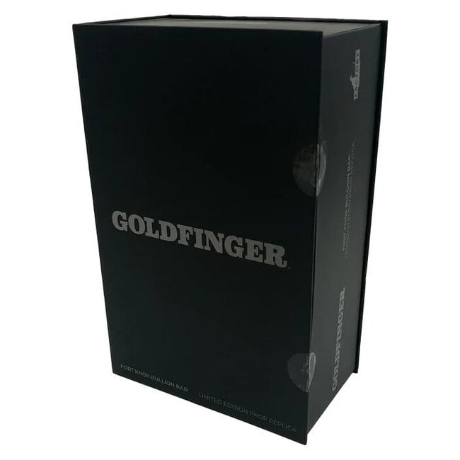 James Bond Prop Replica 1/1 Goldfinger Fort Knox Bullion Bar 25 cm Limited Edition