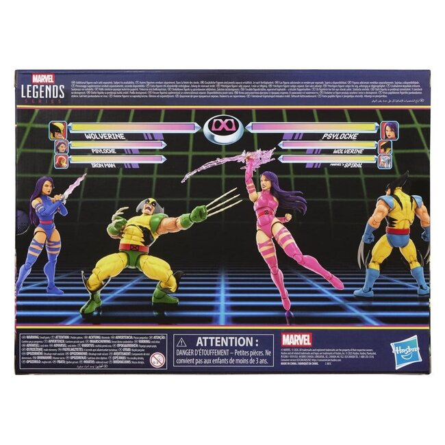 Marvel Games Marvel Legends Actionfiguren-Doppelpack Wolverine & Psylocke 15 cm