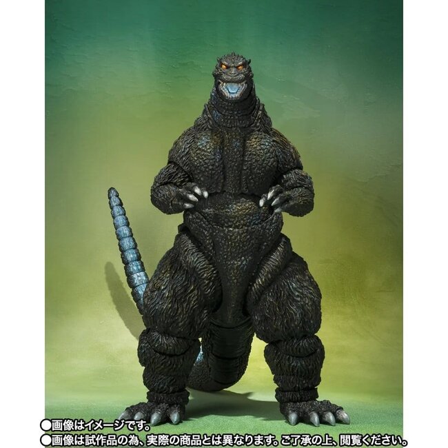 Godzilla SHMonsterArts Actionfigur Godzilla (Godzilla vs. Mechagodzilla II Poster Coloring Ver.) -Movie Graphic Plus- 16 cm