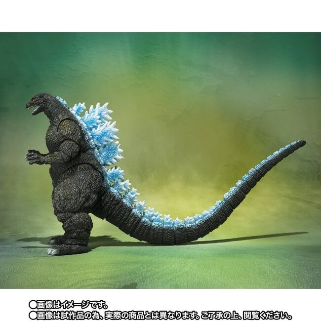 Godzilla SHMonsterArts Actionfigur Godzilla (Godzilla vs. Mechagodzilla II Poster Coloring Ver.) -Movie Graphic Plus- 16 cm