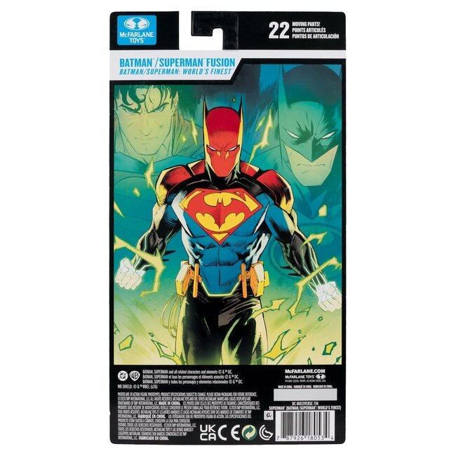 DC Multiverse Actionfigur Batman (Superman World's Finest) 18 cm