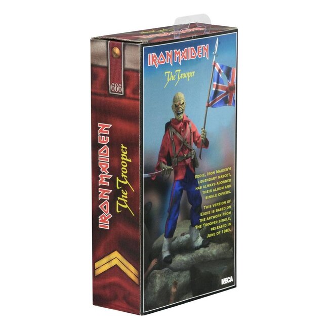 Iron Maiden Figur mit Stoffkleidung, Iron Maiden Trooper, 20 cm