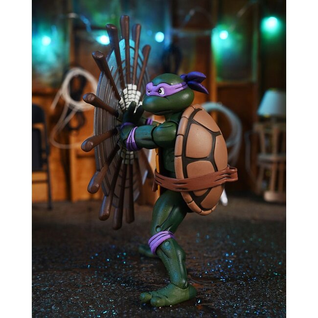 Teenage Mutant Ninja Turtles (Zeichentrickserie von 1987) Actionfigur Ultimate Donatello (VHS) 18 cm