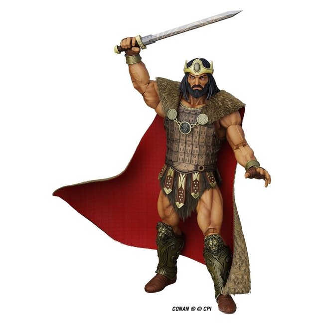 Conan Epic H.A.C.K.S. Action Figure 1/12 King Conan: Ruler of Aquilonia