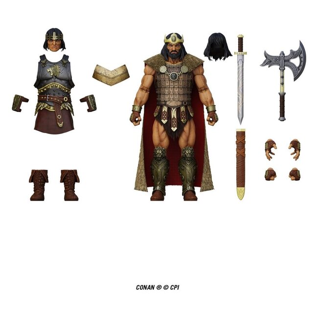 Conan Epic HACKS Actionfigur 1/12 König Conan: Herrscher von Aquilonien