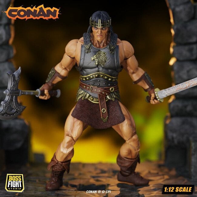 Conan Epic HACKS Actionfigur 1/12 König Conan: Herrscher von Aquilonien
