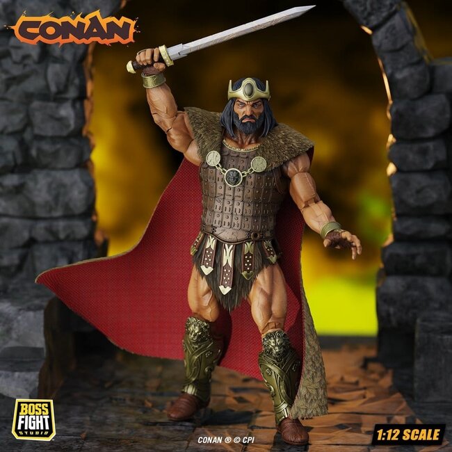 Conan Epic HACKS Actionfigur 1/12 König Conan: Herrscher von Aquilonien