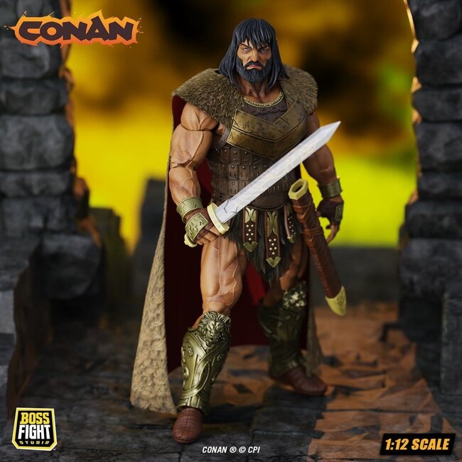 Conan Epic HACKS Actionfigur 1/12 König Conan: Herrscher von Aquilonien