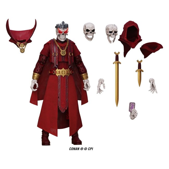 Conan Epic H.A.C.K.S. Action Figure 1/12 Thulsa Doom: Undead Sorcerer