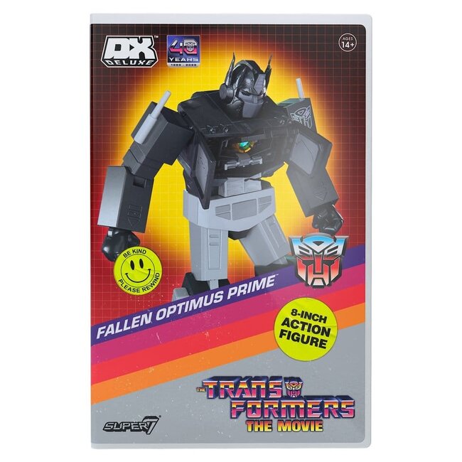 Transformers Deluxe Action Figure Wave 02 Dead Optimus Prime (VHS, The Movie)