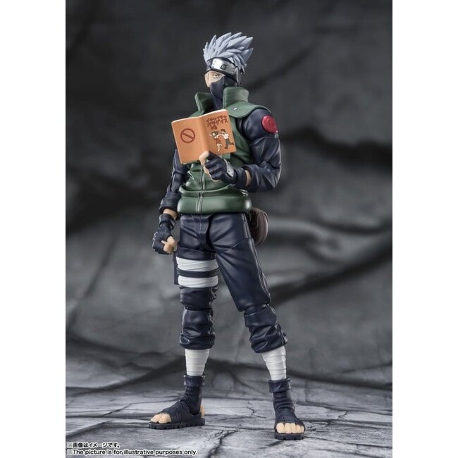 Naruto S.H.Figuarts Action Figure Kakashi Hatake -The famed Sharingan Hero- 16 cm