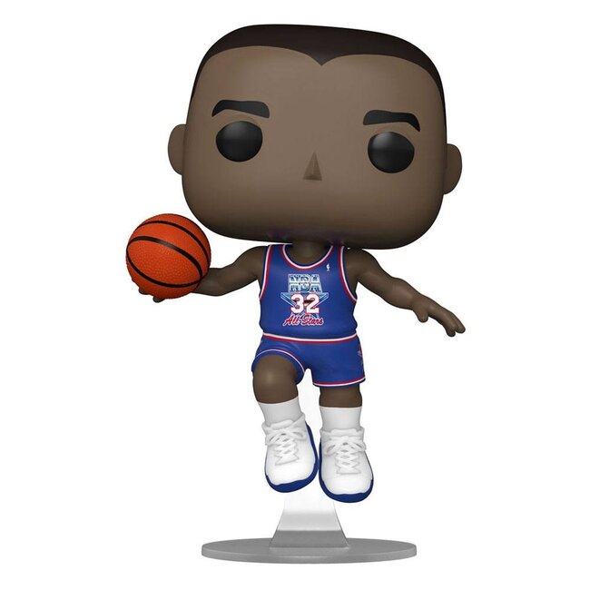 NBA Legends POP! Basketball-Vinylfigur Magic Johnson (Blaues All-Star-Trikot 1991) 9 cm
