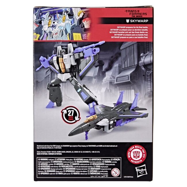 Transformers: The Movie Studio Series Voyager Class Actionfigur Skywarp 17 cm