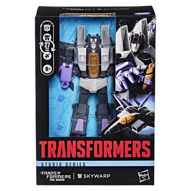 The Transformers: The Movie Studio Series Voyager Class Action Figure Skywarp 17 cm