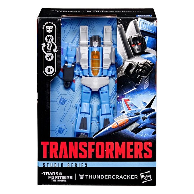 Transformers: The Movie Studio Series Voyager Class Actionfigur Thundercracker 16 cm