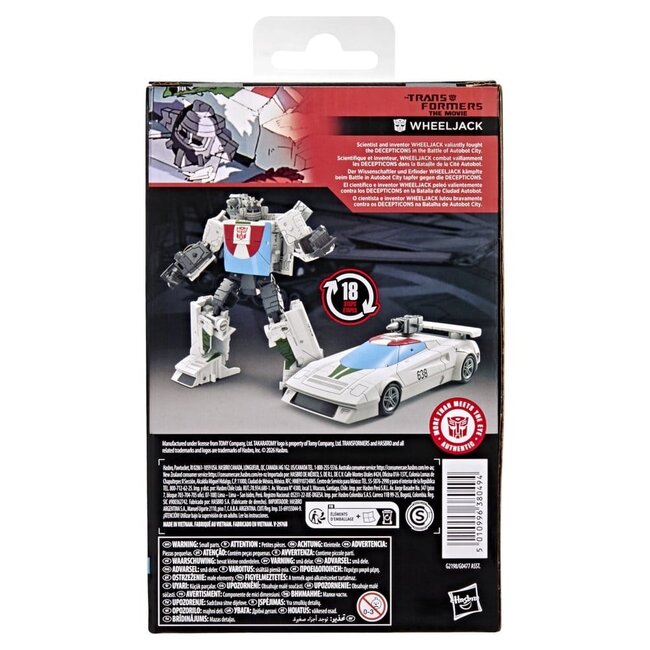 The Transformers: The Movie Studio Series Deluxe Class Action Figure Wheeljack 13 cm