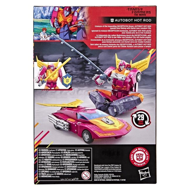 Transformers: The Movie Studio Series Voyager Class Actionfigur MTMTE Kollektion: Autobot Hot Rod 14 cm