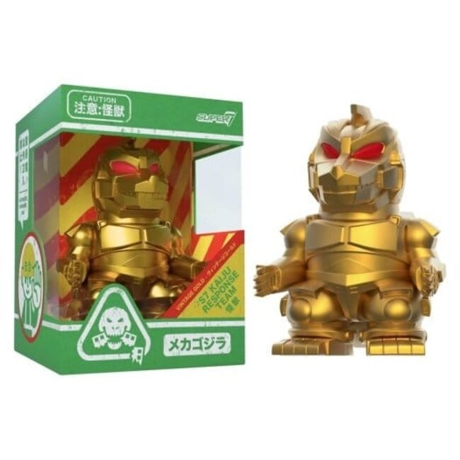 Godzilla Toho Fun! Fun! Mini Figure Mechagodzilla (Vintage Toy Gold)