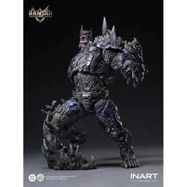 DC Comics Dark Nights: Metall-Actionfigur 1/12 Batman: Der Verwüster 25 cm