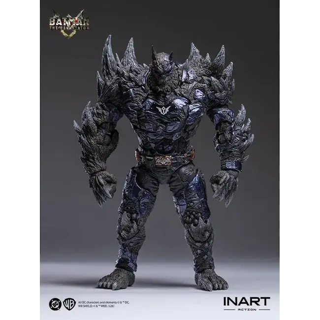 DC Comics Dark Nights: Metall-Actionfigur 1/12 Batman: Der Verwüster 25 cm