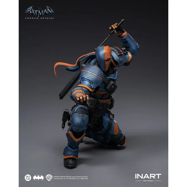 DC Comics Batman: Arkham Origins Actionfigur 1/12 Deathstroke 18 cm