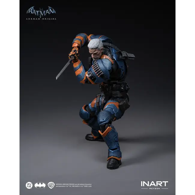 DC Comics Batman: Arkham Origins Action Figure 1/12 Deathstroke 18 cm