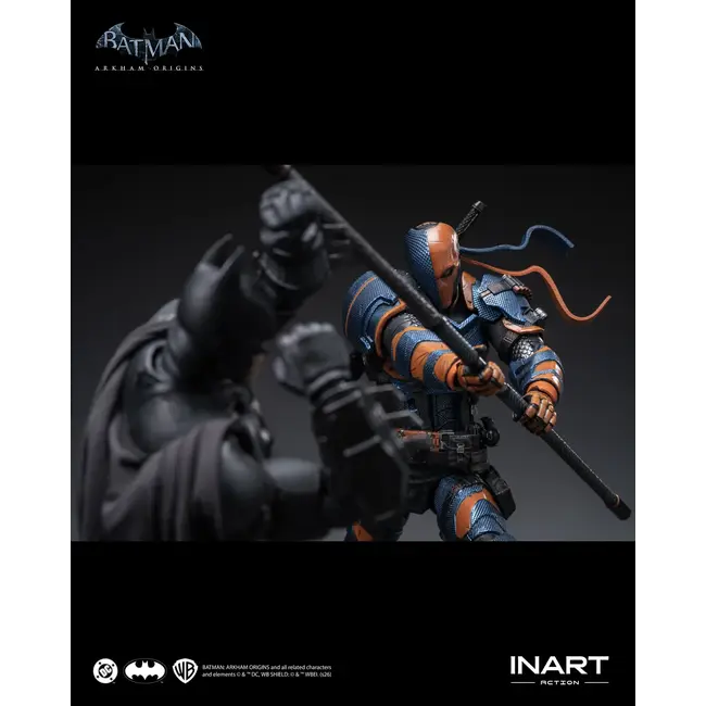 DC Comics Batman: Arkham Origins Action Figure 1/12 Deathstroke 18 cm