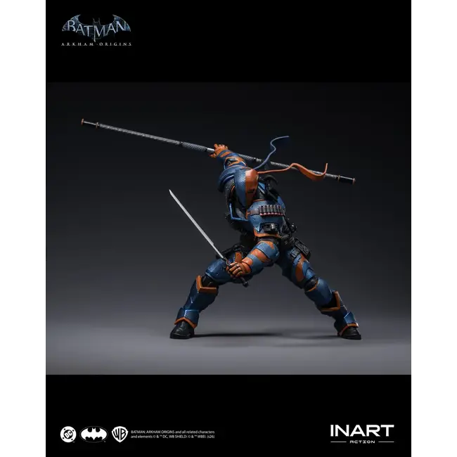 DC Comics Batman: Arkham Origins Actionfigur 1/12 Deathstroke 18 cm