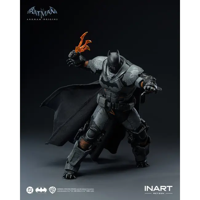DC Comics Batman: Arkham Origins Actionfigur 1/12 Batman (XE-Anzug) 18 cm