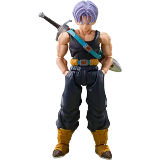 Bandai Tamashii Nations Dragon Ball Z SHFiguarts Actionfigur Trunks<Z-Fighters> Gruppenbasis Ver.B Limitierte Auflage 14 cm
