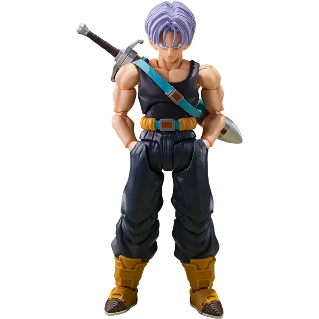 Dragon Ball Z SHFiguarts Actionfigur Trunks<Z-Fighters> Gruppenbasis Ver.B Limitierte Auflage 14 cm