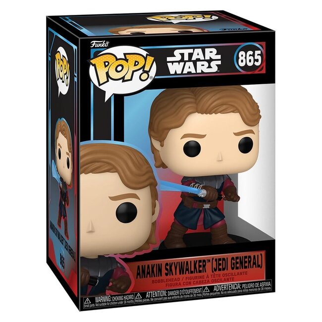 Star Wars POP! Vinyl-Wackelkopffigur Anakin Skywalker (Jedi-General) 11 cm