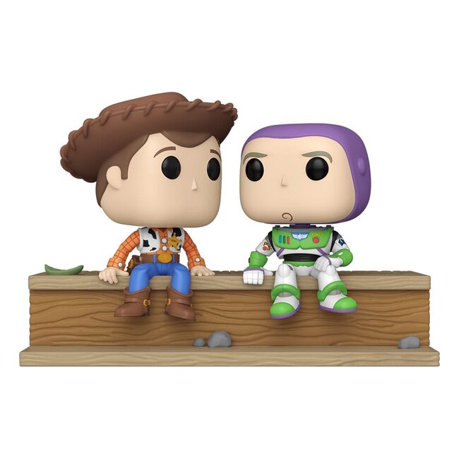 Toy Story POP Moment Vinylfiguren Woody und Buzz (30. Jubiläum) 9 cm