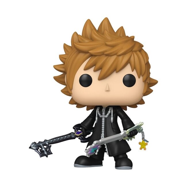 Kingdom Hearts POP! Games Vinyl Figur Roxas mit Schlüsselschwertern 9 cm