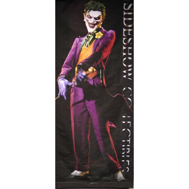 Sideshow Collectibles Batman – Das Joker-Banner 76 x 183 cm