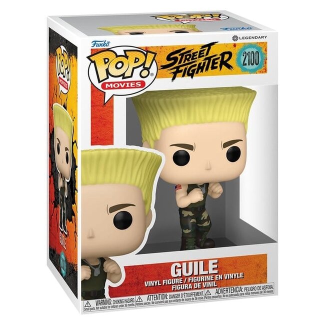 Street Fighter (2026) POP! Movies Vinylfigur Guile 9 cm