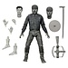 NECA Universal Monsters Actionfigur Ultimativer Wolfsmann (Schwarz & Weiß) 18 cm