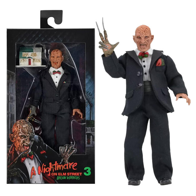 Nightmare on Elm Street Clothed Figure Tux Freddy 20 cm
