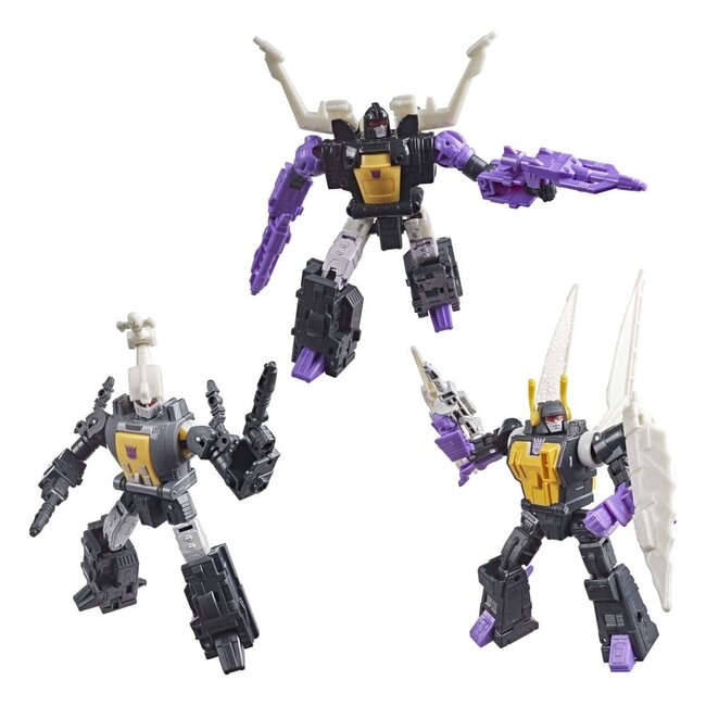 Transformers: The Movie Studio Series Deluxe-Actionfiguren-3er-Pack Insecticon Bombshell, Shrapnel & Kickback (14 cm)
