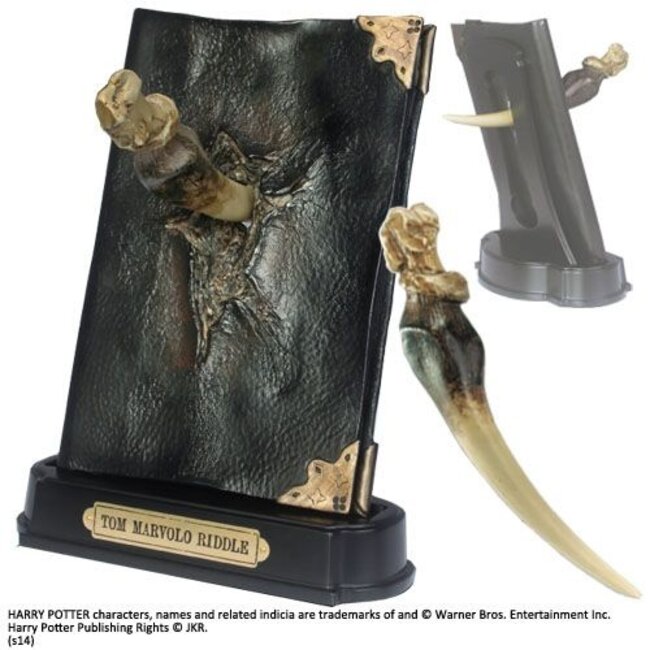 Harry Potter Replik 1:1 Basilisk Fang und Tom Riddle Tagebuch