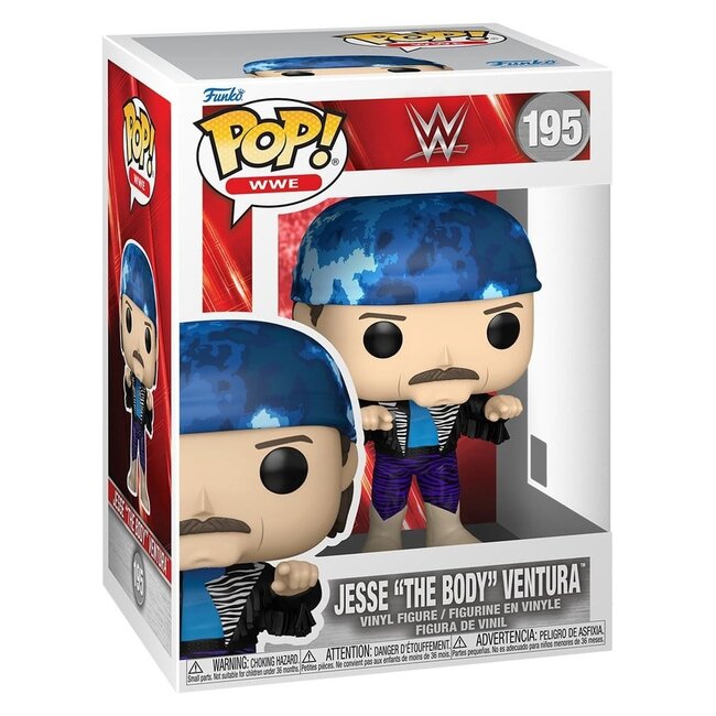 WWE POP! Vinylfigur Jesse „The Body“ Ventura 9 cm