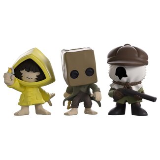 Youtooz Little Nightmares II Minitooz 3-Pack Mono, Six & Hunter 7 cm