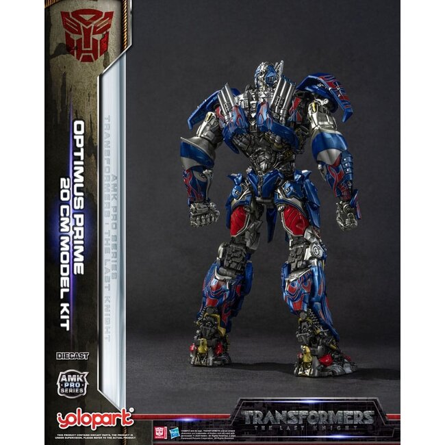 Transformers: The Last Knight AMK Pro Series Plastikmodellbausatz Optimus Prime (Internationale Version) 20 cm