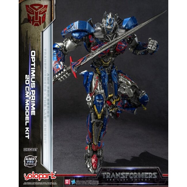 Transformers: The Last Knight AMK Pro Series Plastikmodellbausatz Optimus Prime (Internationale Version) 20 cm