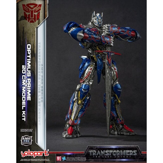 Transformers: The Last Knight AMK Pro Series Plastikmodellbausatz Optimus Prime (Internationale Version) 20 cm