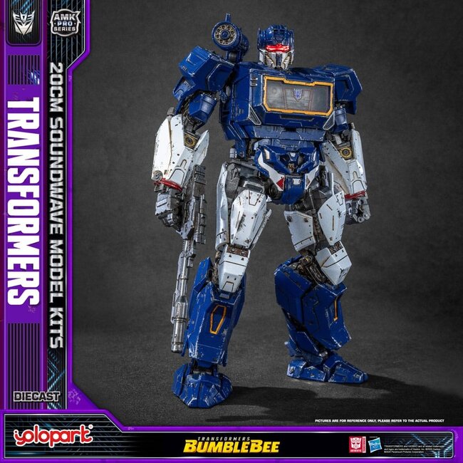 Transformers: Bumblebee AMK Pro Series Plastikmodellbausatz Soundwave (Internationale Version) 20 cm