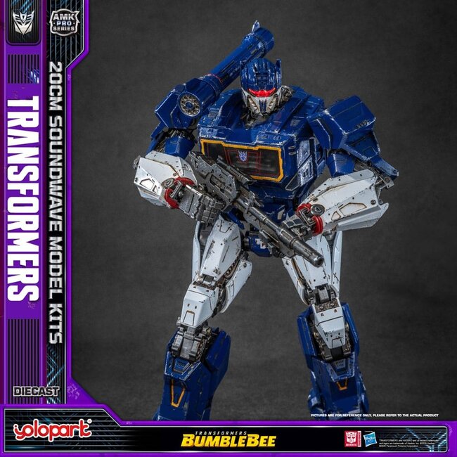 Transformers: Bumblebee AMK Pro Series Plastikmodellbausatz Soundwave (Internationale Version) 20 cm